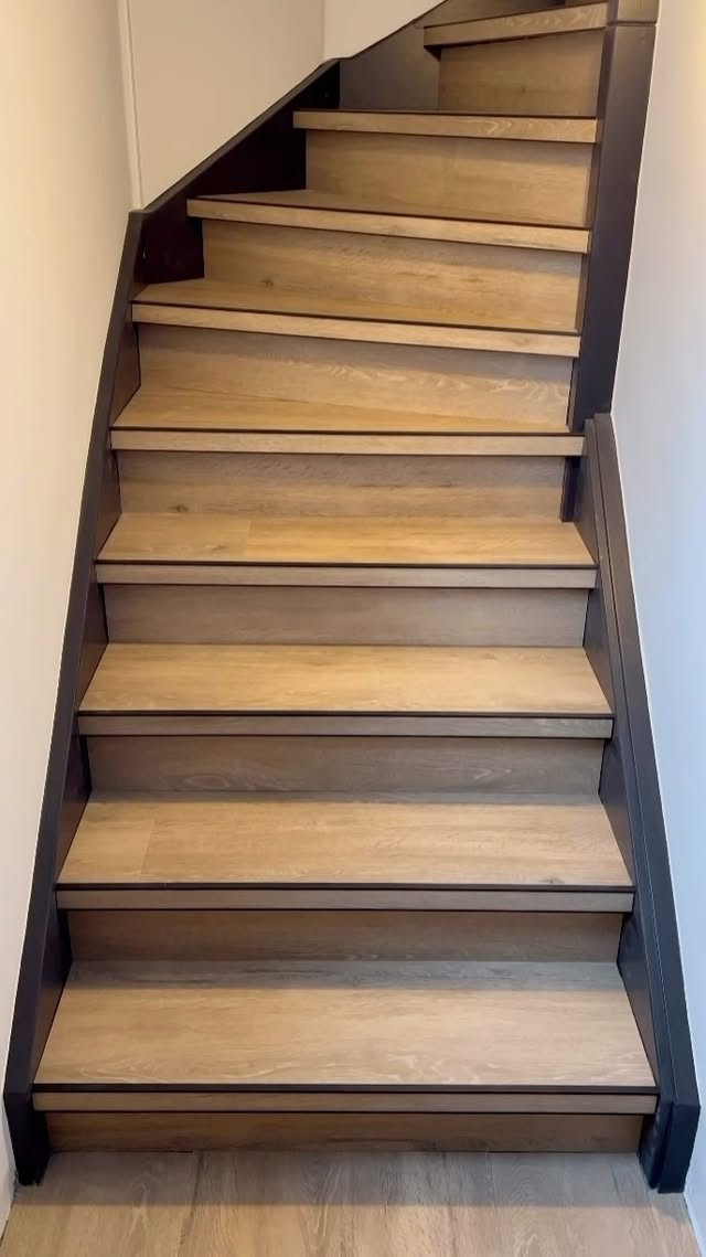 Trap bekleed met PVC