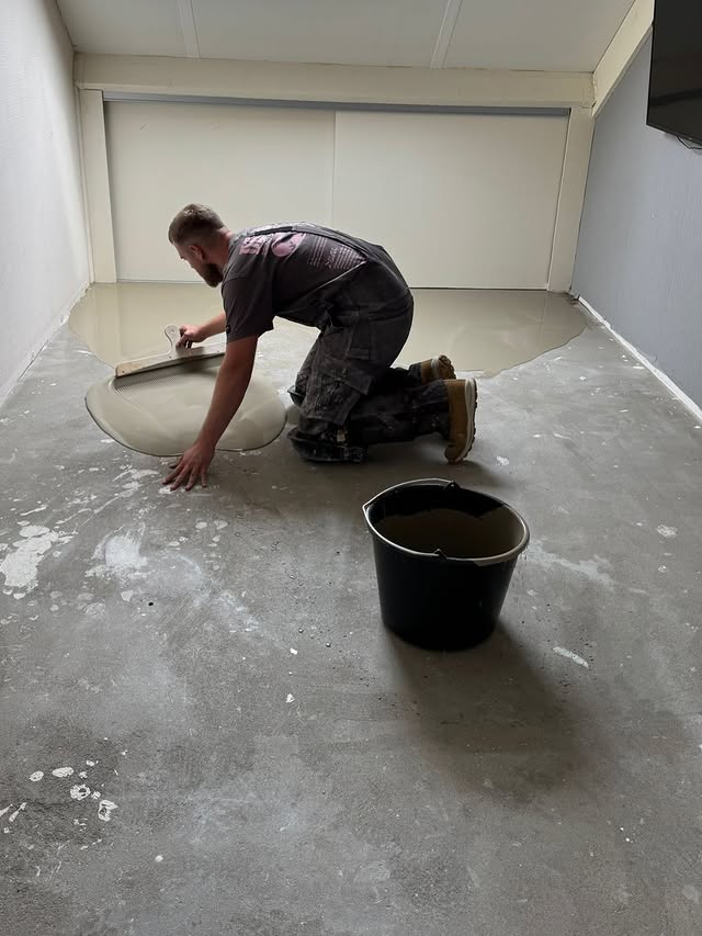 Visgraatvloer in slaapkamer